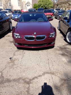 BMW 650I after repairs