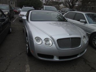 Repaired Bentley bumper